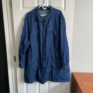 ITEM // Jessica London Long Denim Jacket